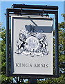 Sign for the Kings Arms, Wheatley