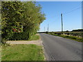 Minor road beside Calvert Cottages