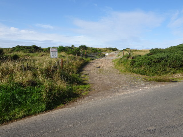 Buchan Off-Road Motorcycle Track entrance
