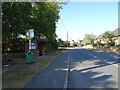 Bus stop and shelter on Winslow Road, Granborough