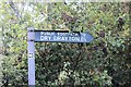 Signpost for footpath to Dry Drayton