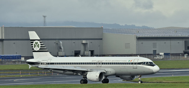 EI-DVM (retro livery), Belfast City Airport (September 2019)