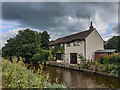 Canal side cottage, Caldon canal, Stockton Brook