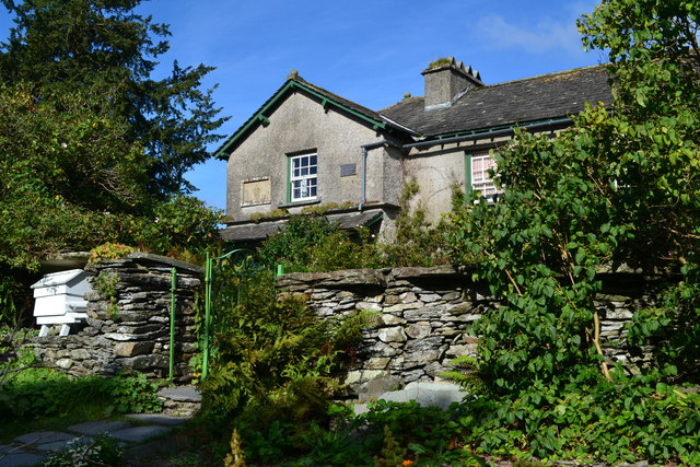 Hill Top Farm, from the vegetable garden © David Martin :: Geograph ...