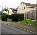 Houses and hedges, Eagleswell Road, Boverton