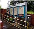 Transport for Wales information boards, Llanmaes Road, Llantwit Major