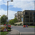 Trumpington; a bend in Lime Avenue