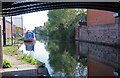 Navigable canal feeder from under the bridge on Bridge Street