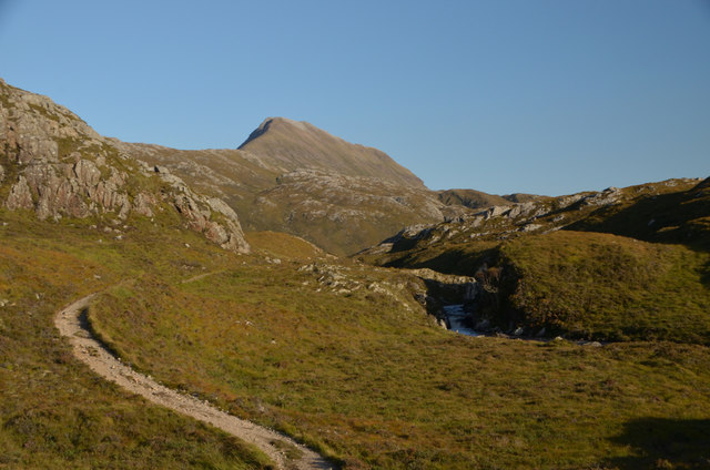 Path in Glen Canisp, Sutherland