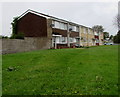 Row of houses on the west side of Eagleswell Road, Llantwit Major