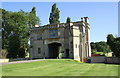 Gateway lodge on road to Harlaxton College