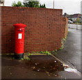 ST3090 : King George V pillarbox, Malpas Road, Newport by Jaggery