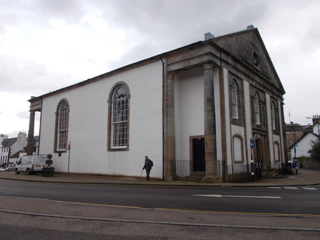 Back of Church of Scotland Kirk - Main Street