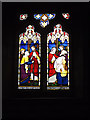 SE0063 : Linton church, stained glass window by Stephen Craven