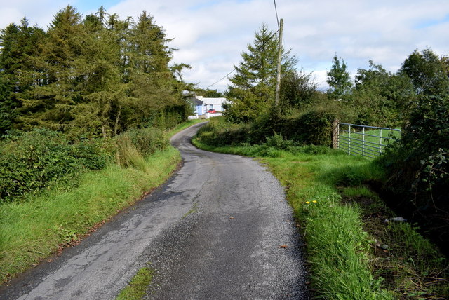 Bends along Killyburn Road
