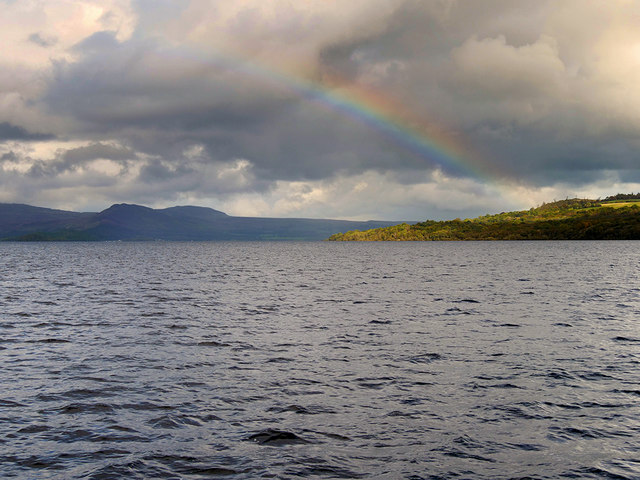 Rainbow over Loch Lomond