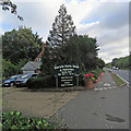 The entrance to Darwin Farm Shop and Nurseries