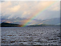 NS3687 : Highland Rainbow, Loch Lomond by David Dixon