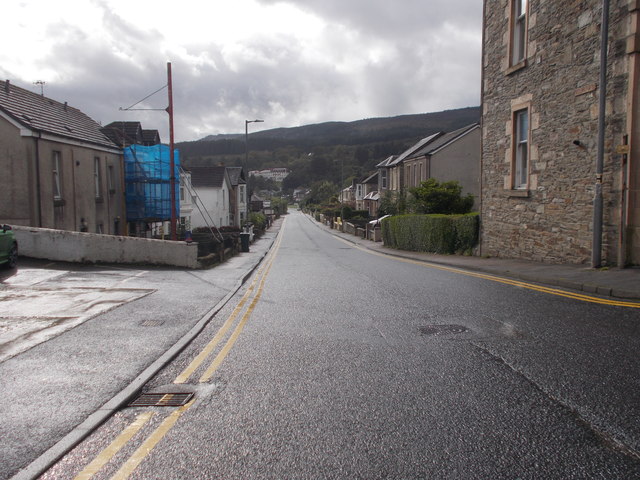 Wellington Street - viewed from Auchamore Road