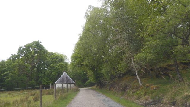 A861 by Gorsten Cottage