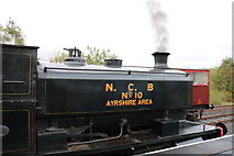 NS4408 : Engine No:10 at Dunaskin Station by Billy McCrorie