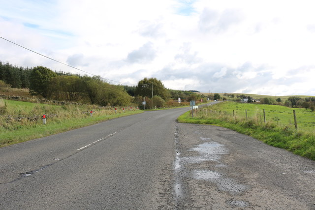 The A713 near Polnessan © Billy McCrorie cc-by-sa/2.0 :: Geograph ...