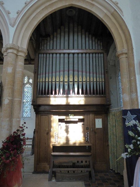 St. Lawrence, Little Waldingfield: organ