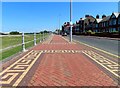 Patterned pavement on the Esplanade