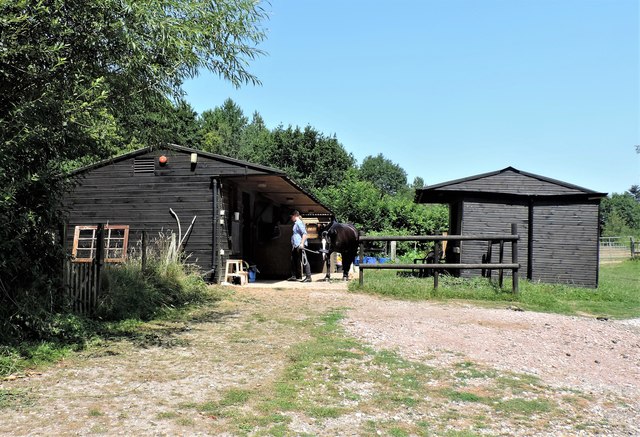 Lone Barn stables off Frymans Lane