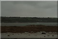 View of hills outside Marazion from the causeway leading to St. Michael