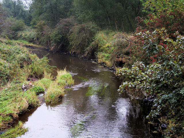 Annick Water at Irvine © David Dixon :: Geograph Britain and Ireland