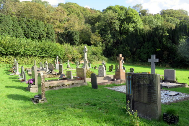 The 'new' graveyard at Nevern © Natasha Ceridwen de Chroustchoff cc-by ...