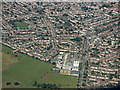 Parsloes Park and Becontree from the air