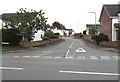 Junction of Maes Brynglas and the A485, Peniel, Carmarthenshire