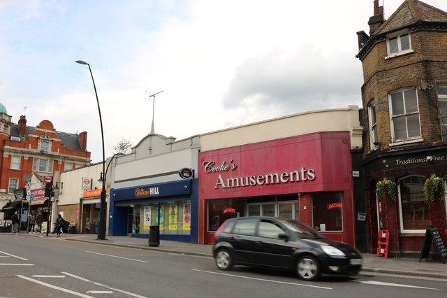 Shops by Kilburn High Road Station © David Howard :: Geograph Britain ...