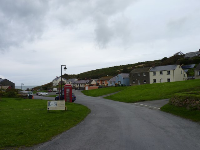 Porthgain village overview