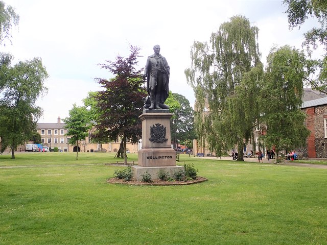 Statue of Wellington at Norwich... © Eirian Evans :: Geograph Britain ...