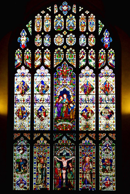 West window in St Mary's