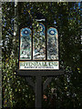 Rivenhall End Village sign