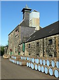 NJ2258 : Malt kiln at Ben Riach Distillery by Alan Murray-Rust