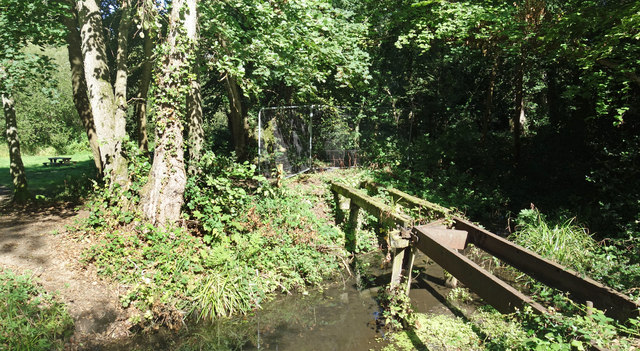 Remains of a Bridge at the Gunpowder Mills