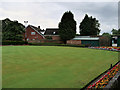 Bowling Green behind Sandbach Library