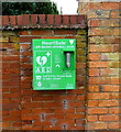 Defibrillator in Honington