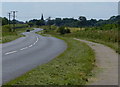 B668 Greetham Road towards Cottesmore