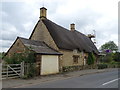 Thatched cottages on the B4035, Upper Brailes