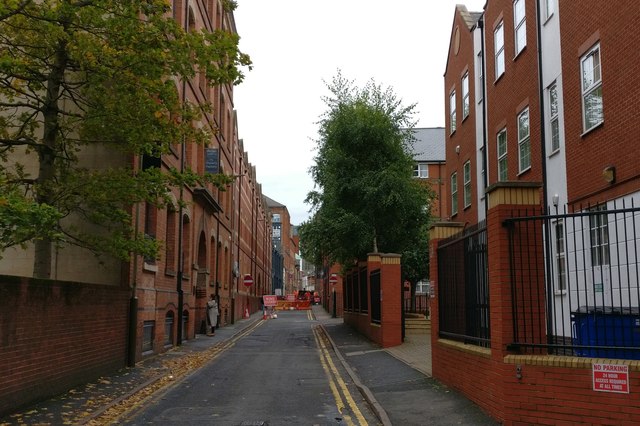 Lower Brown Street in Leicester