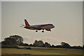 ST5165 : EasyJet Airbus landing at Bristol Airport, England by Andrew Tryon