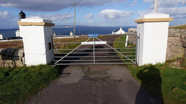 Access to the Dunnet Head lighthouse engine room