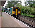 Coryton train arriving at Heath Low Level station, Cardiff