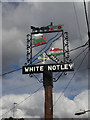 TL7818 : White Notley Village sign by Geographer